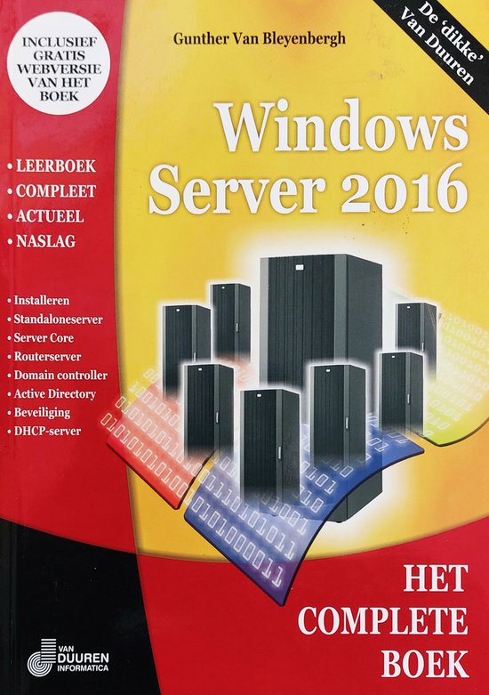 Het complete boek  -  Het complete boek windows server 2016