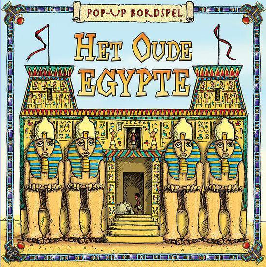 Oude Egypte pop-up bordspelboek