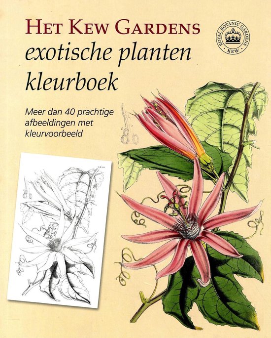 Kew Gardens Exotische Planten Kleurboek voor Volwassenen