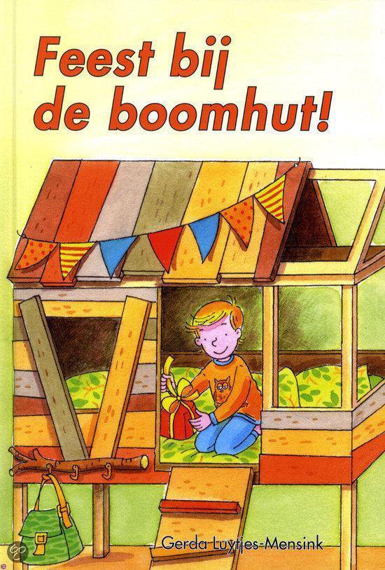 Feest bij de boomhut