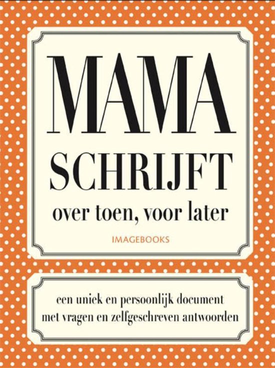 Mama schrijft