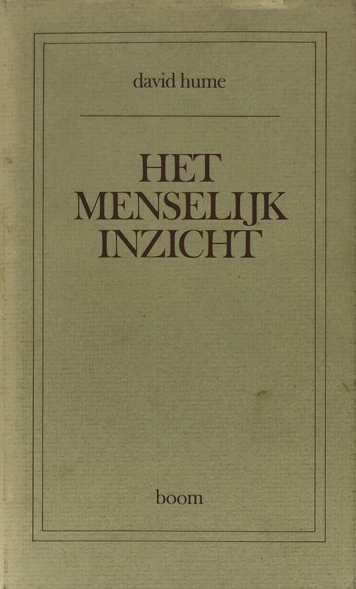 Het Menselijk Inzicht