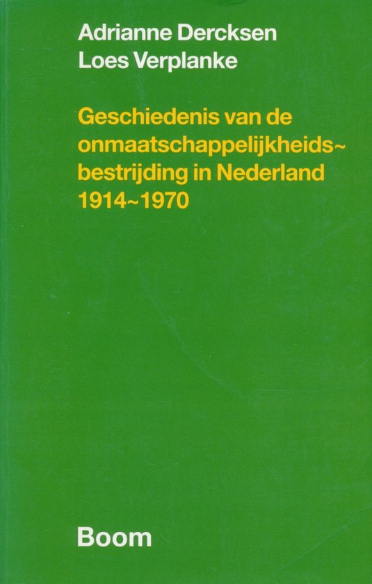 Geschiedenis van de onmaatschappelijkheidsbestrijding in Nederland, 1914-1970