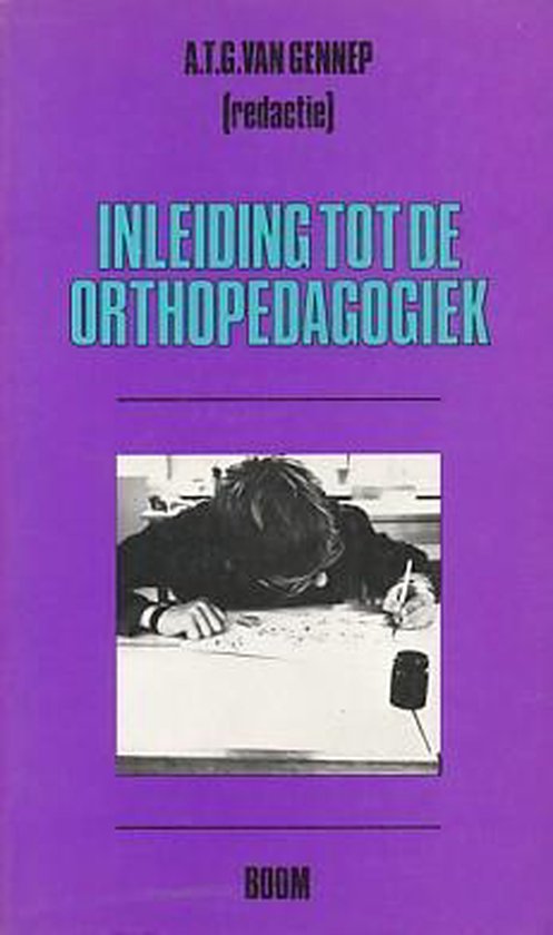 Inleiding tot de orthopedagogiek