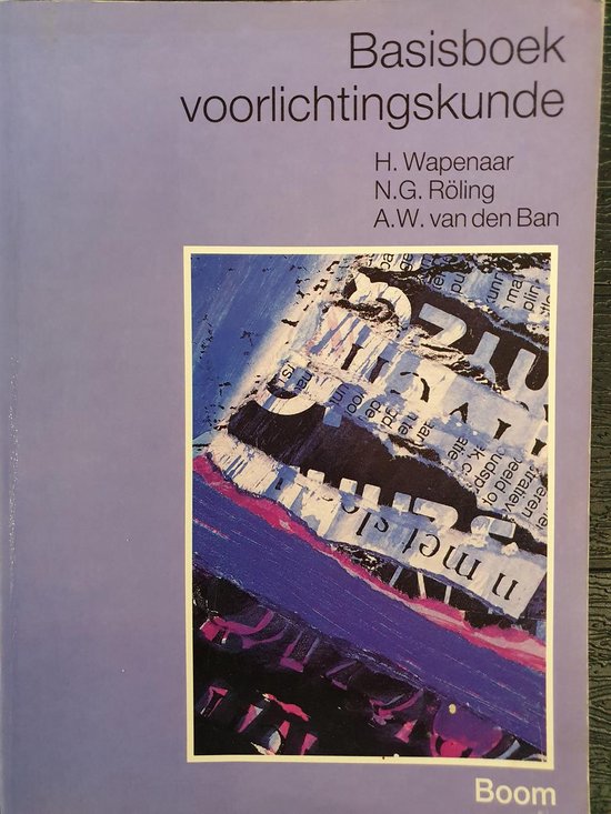 Basisboek Voorlichtingskunde      W