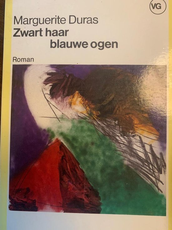 Zwart haar blauwe ogen