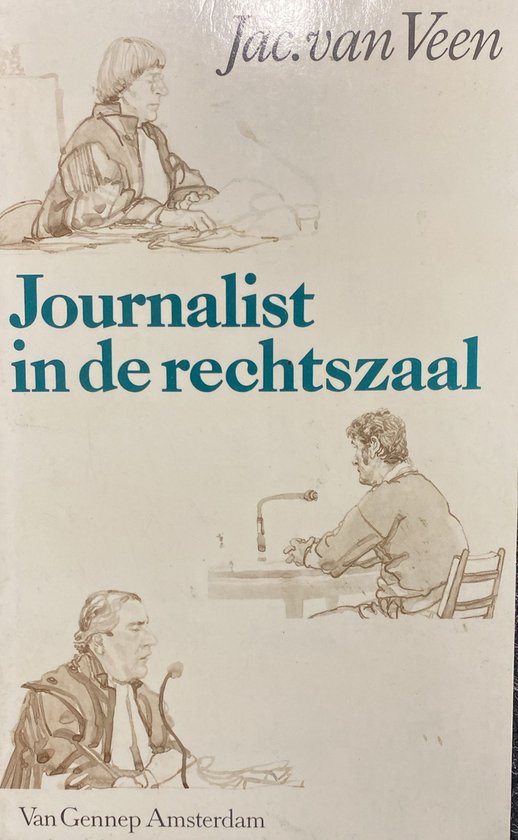 Journalist in de rechtszaal