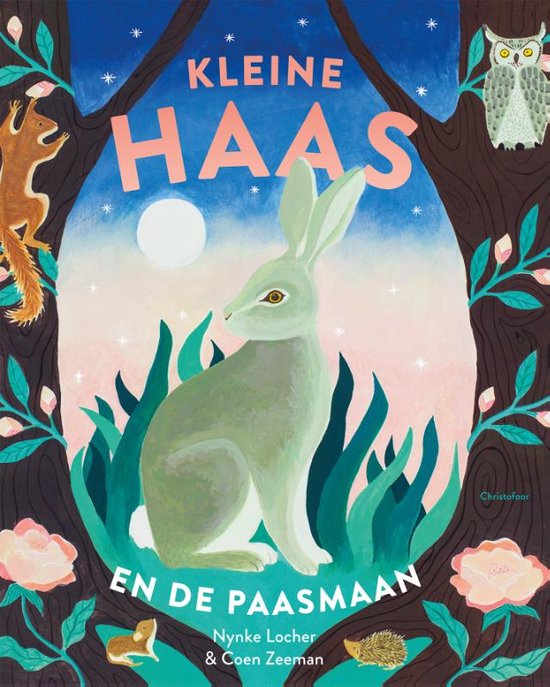 Kleine haas en de Paasmaan