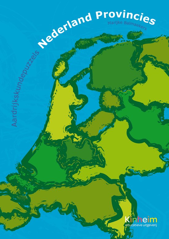 Aardrijkskundepuzzels - Nederland Provincies