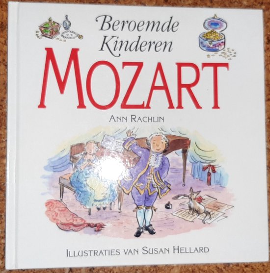 Beroemde kinderen. mozart