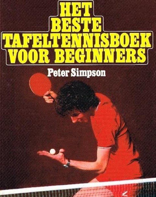 Beste tafeltennisboek voor beginners