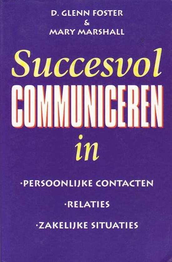 SUCCESVOL COMMUNICEREN