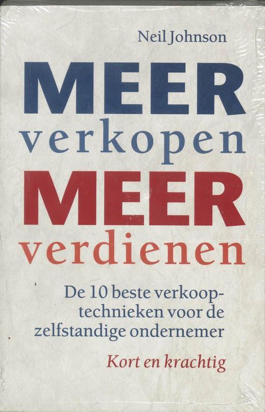 Meer Verkopen Meer Verdienen