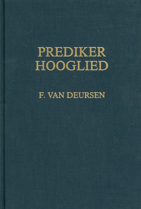 Voorzeide leer prediker hooglied