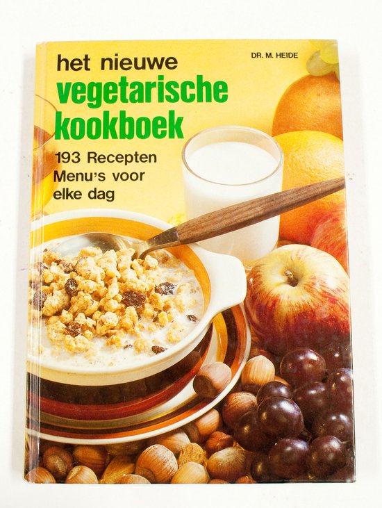 Nieuwe vegetarische kookboek