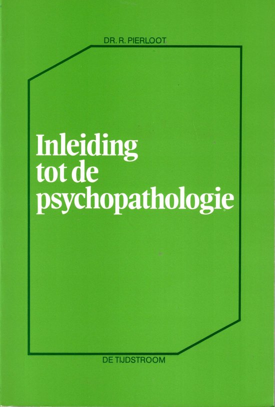 Inleiding tot de psychopathologie