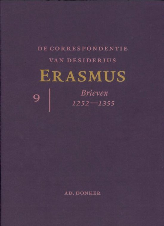 De correspondentie van Desiderius Erasmus