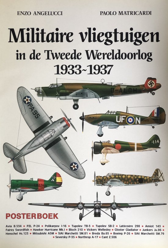 Militaire Vliegtuigen in de Tweede Wereldoorlog 1933-1937