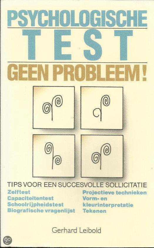 Psychologische test, geen probleem!