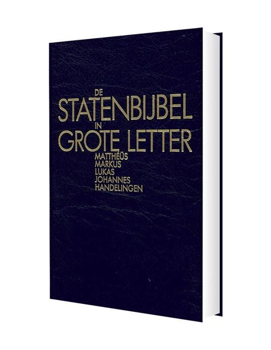 Bijbel Statenbijbel in grote letter 7 Mattheus-Handelingen