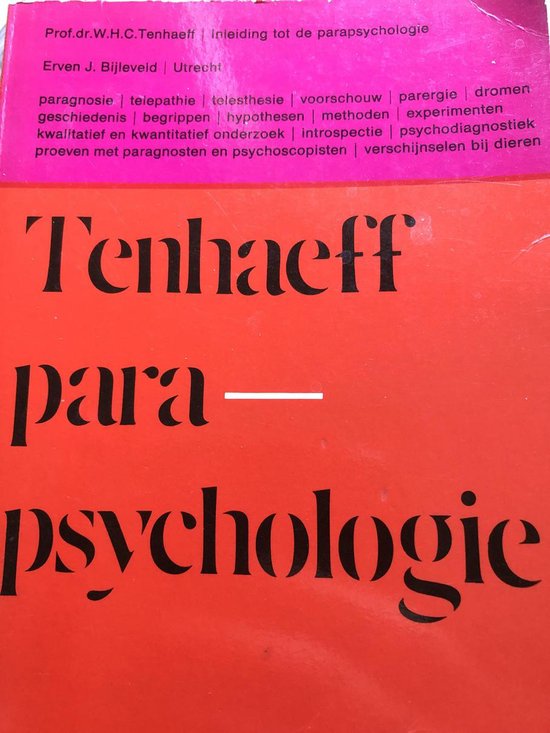 Inleiding tot de parapsychologie