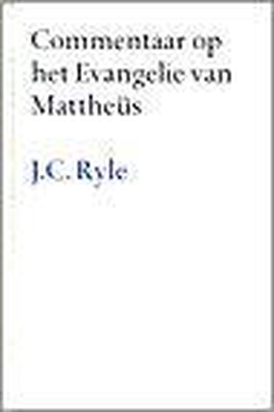 Commentaar op het Evangelie van Mattheus