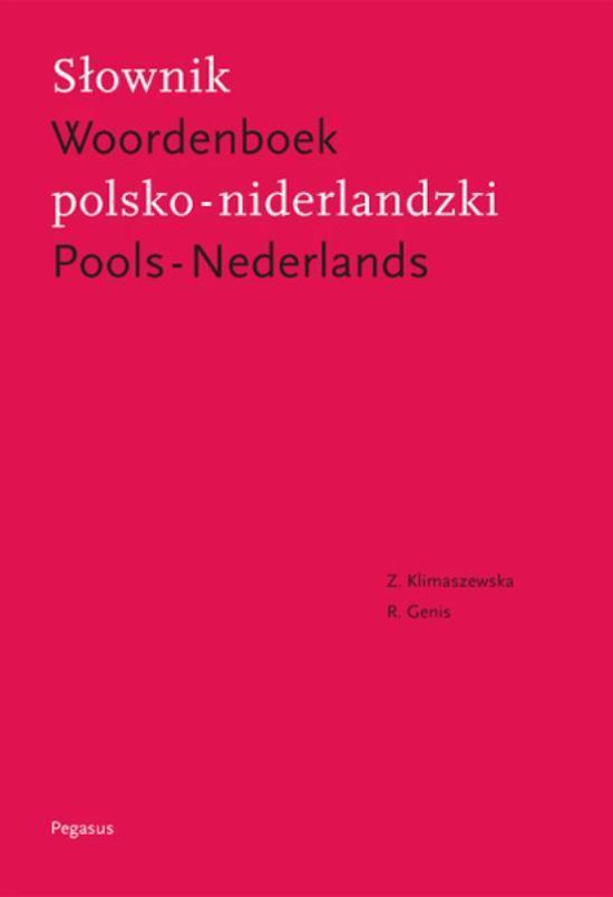 Pools-Nederlands woordenboek