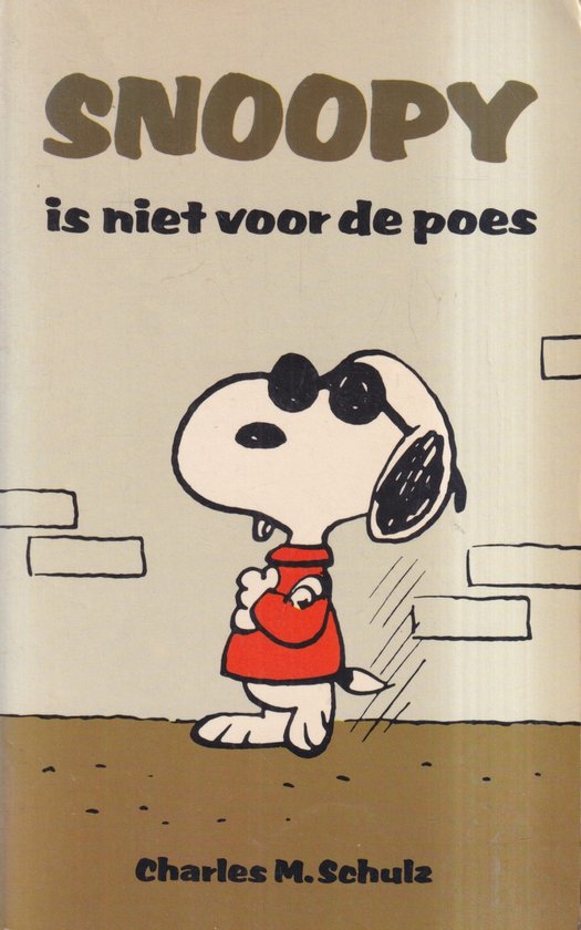 Snoopy is niet voor de poes