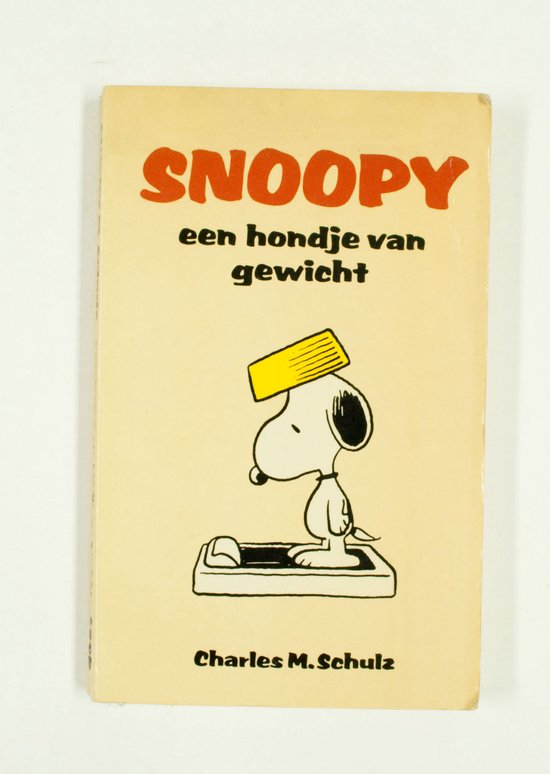 Snoopy een hondje van gewicht