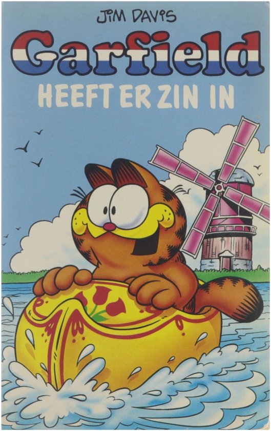 Garfield heeft er zin in