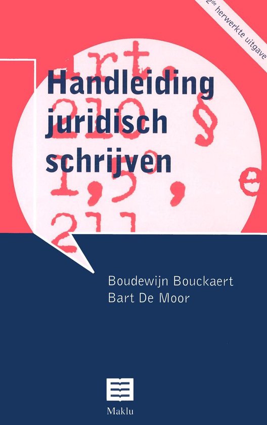 Handleiding juridisch schrijven