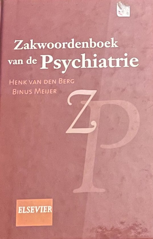 Zakwoordenboek van de psychiatrie