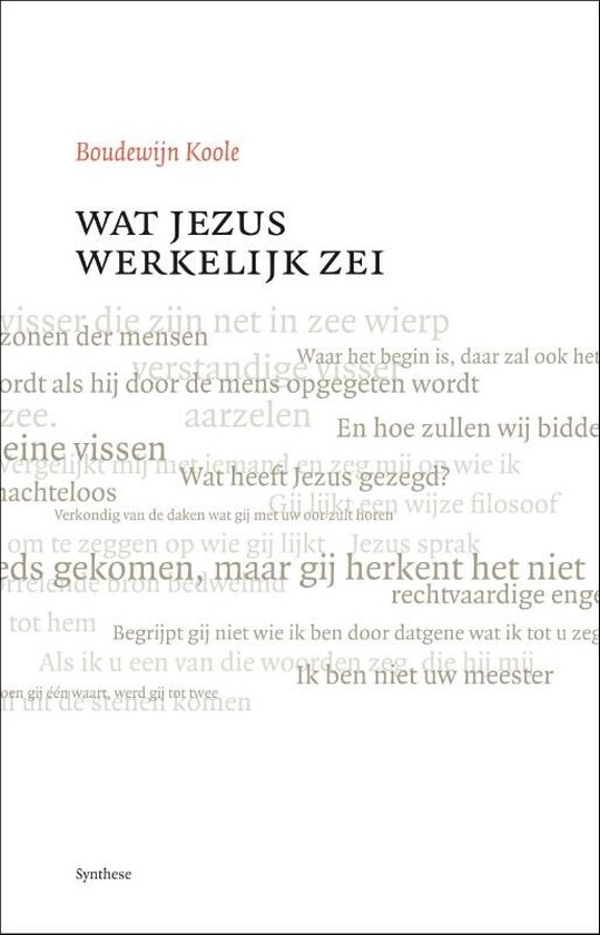 Wat jezus werkelijk zei