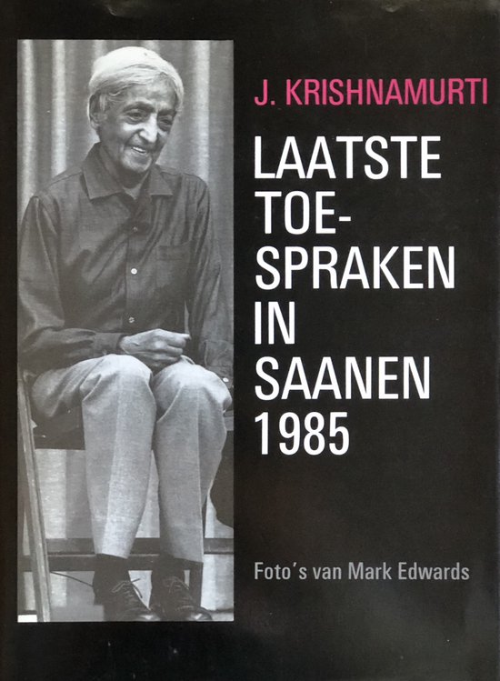 Laatste Toespraken Saanen 1985 Geb.