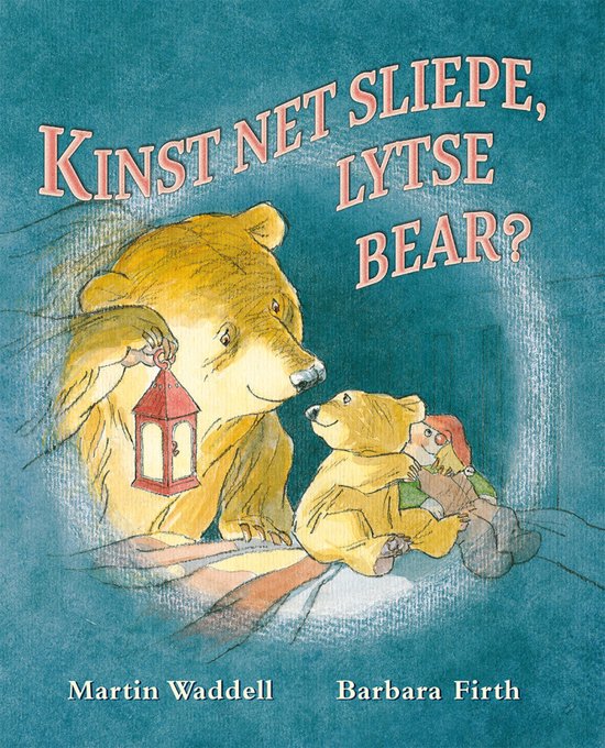 Kinst net sliepe lytse bear