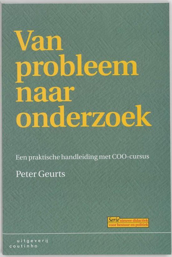 Van probleem naar onderzoek