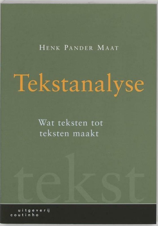 Tekstanalyse