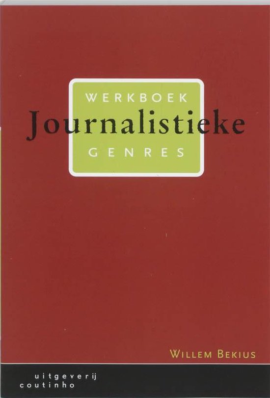 Werkboek journalistieke genres