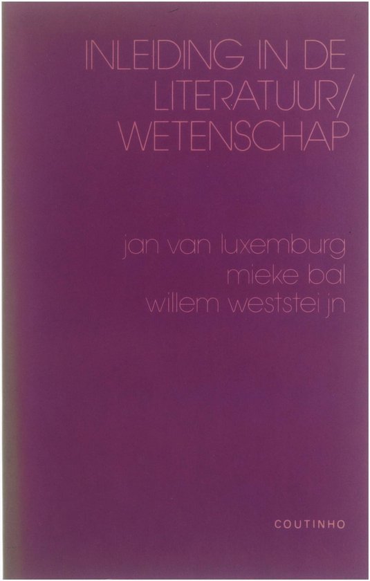 Inleiding in de literatuurwetenschap