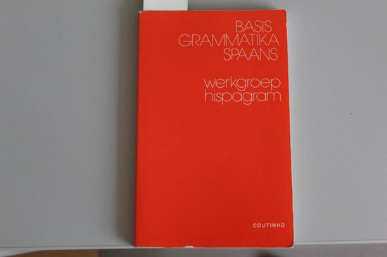 Basisgrammatica spaans