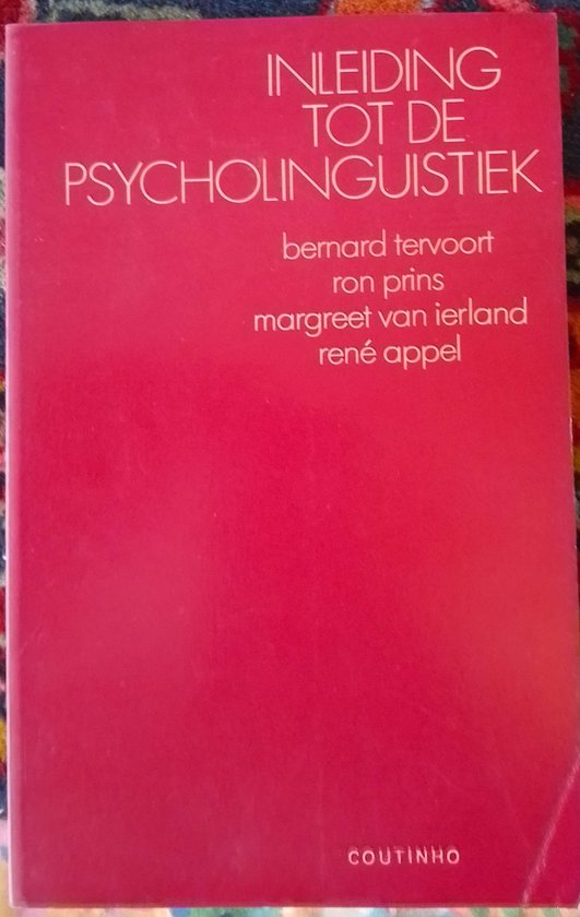 Inleiding tot de psycholinguistiek