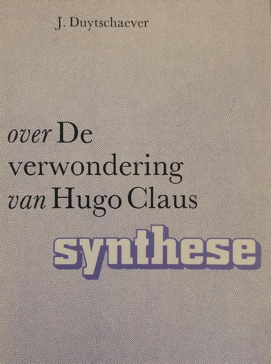 Over De verwondering van Hugo Claus