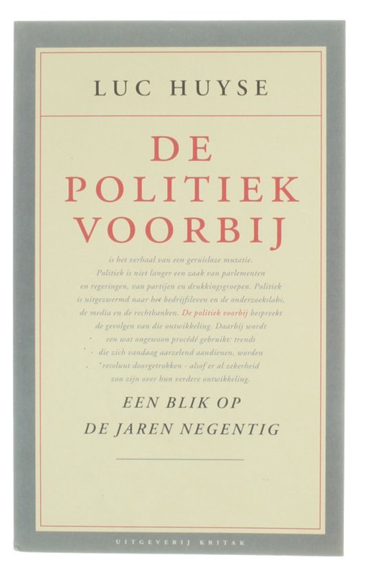 De Politiek Voorbij