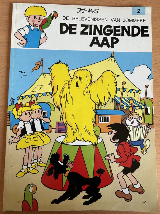 Jommeke 002. de zingende aap (zie isbn 9789462101241)