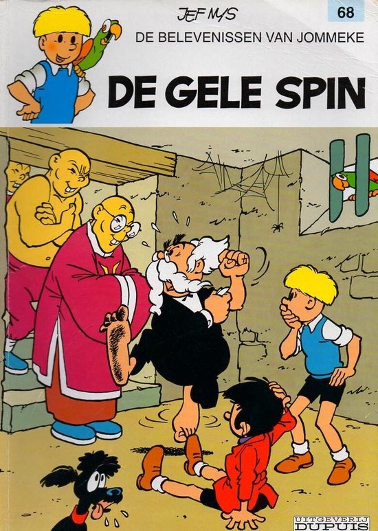 De gele spin