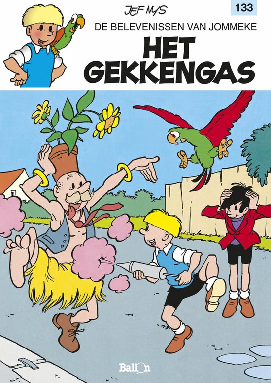 Jommeke 133 - Het Gekkegas