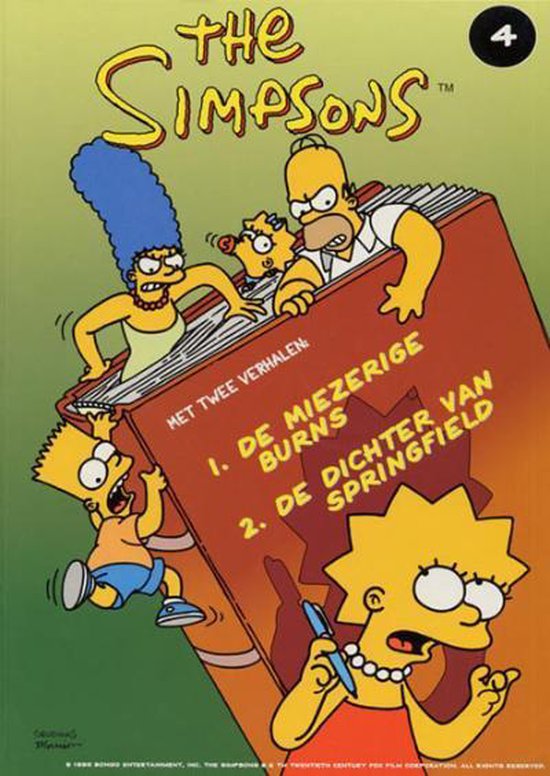 Simpsons 04. de miezerige burns / de dichter van spri