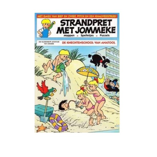 Strandpret met Jommeke   De knechtenschool van Anatool