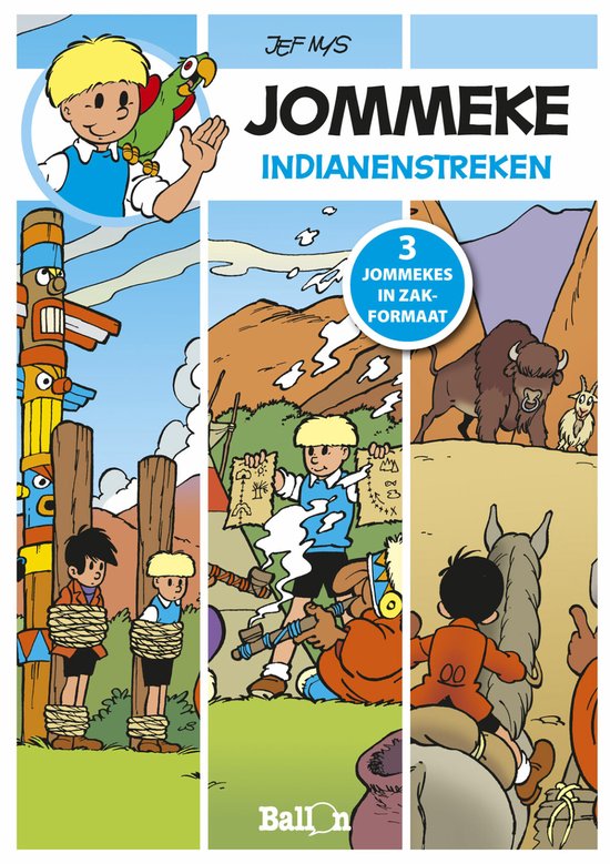 Jommeke Pocket: 005 Indianenstreken