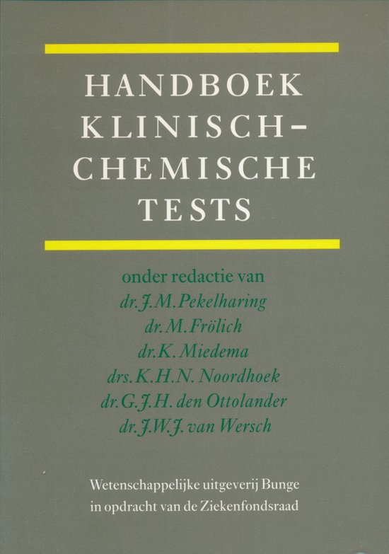 Handboek klinisch-chemische tests